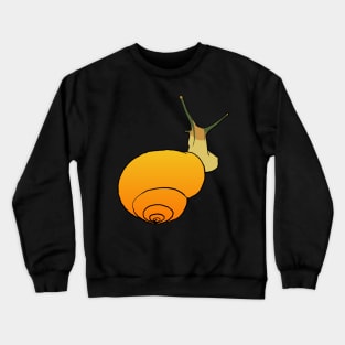 Yellow Snail Crewneck Sweatshirt